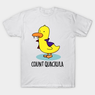 Count Duckula Cute Duck Pun T-Shirt